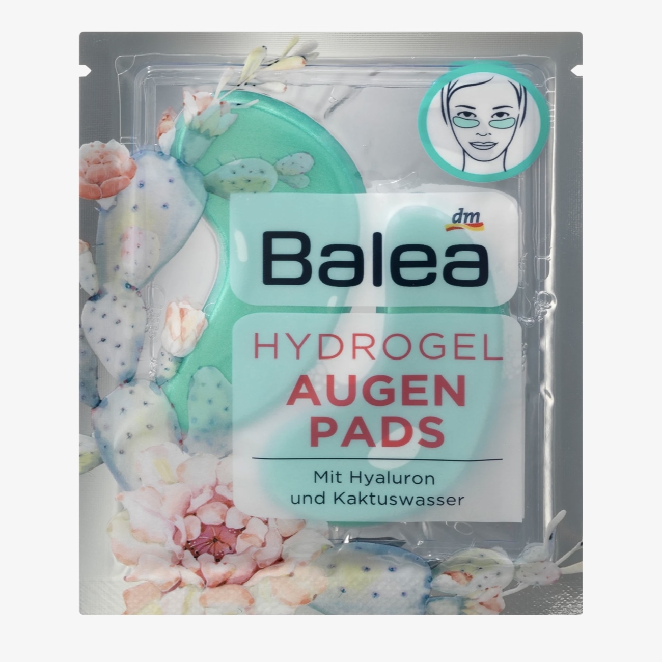 ماسک زیر چشم باله آ مدل hydrogel augen pads حجم 10 میلی لیتر