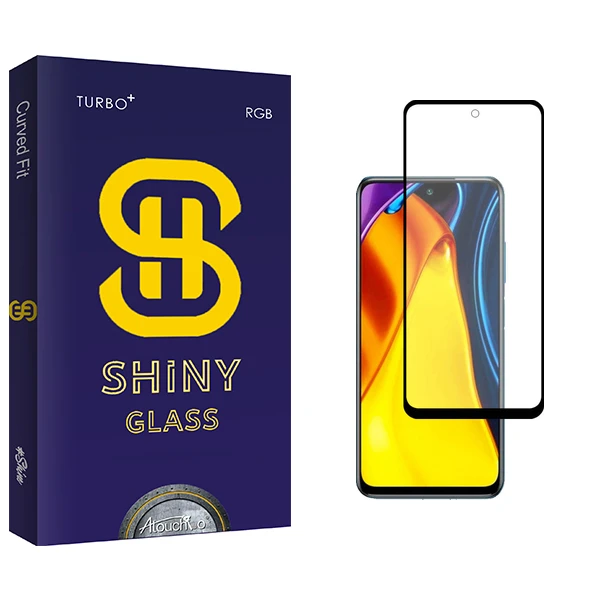 محافظ صفحه نمایش آتوچبو مدل Shiny Glass مناسب برای گوشی موبایل شیائومی Poco M4 Pro 5G