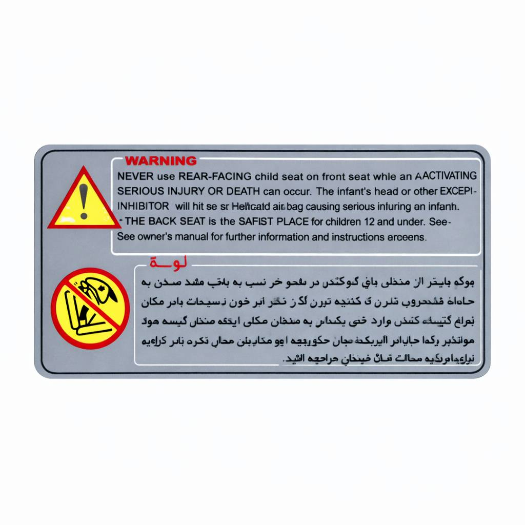 برچسب داشبورد خودرو چیکال مدل قفل کودک کد K-661 برچسب داشبورد خودرو چیکال مدل قفل کودک کد K-661