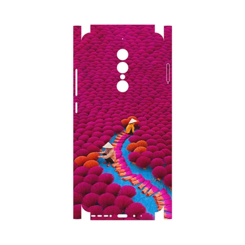 برچسب پوششی ماهوت مدل Vietnam Incense Wood Farms-FullSkin مناسب برای گوشی موبایل جی ال ایکس Shahin