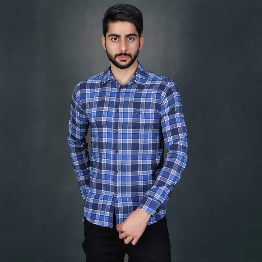 پیراهن آستین بلند مردانه پیکی پوش مدل M02484