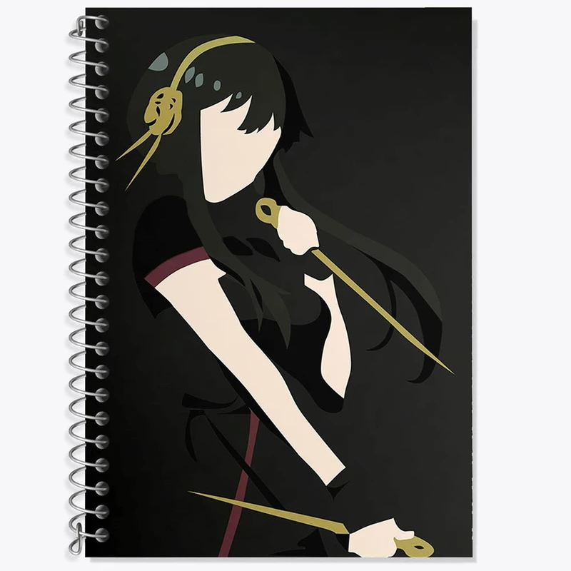 دفتر لغت 50 برگ خندالو مدل یور فورجر انیمه اسپای ایکس فمیلی Spy x Family کد 17723