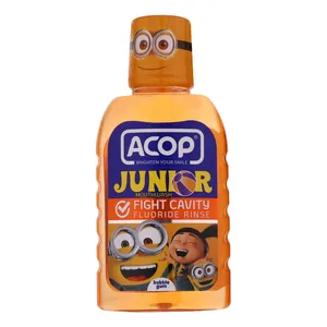 دهان شویه اکوپ مدل JUNIOR ANTI CAVITY حجم 300 میلی لیتر