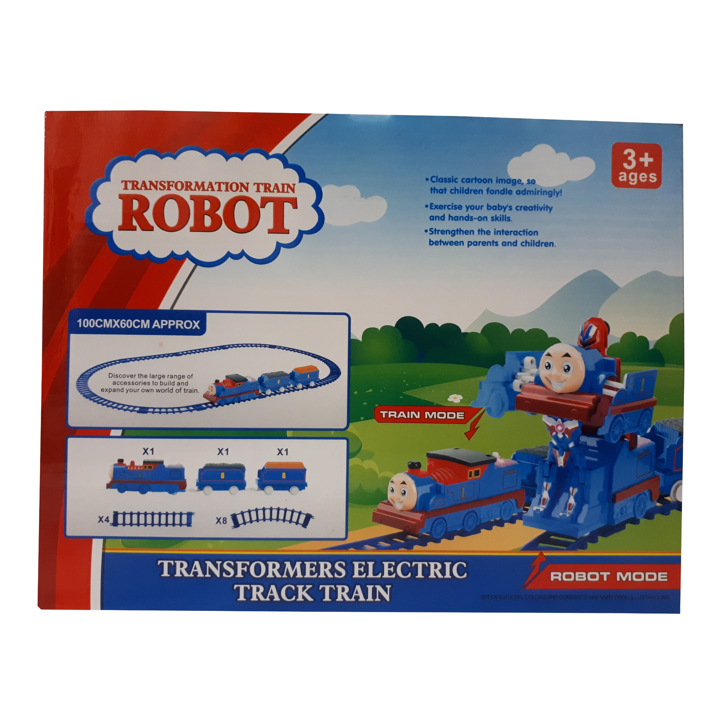 قطار بازی مدل تبدیل شونده کد 160