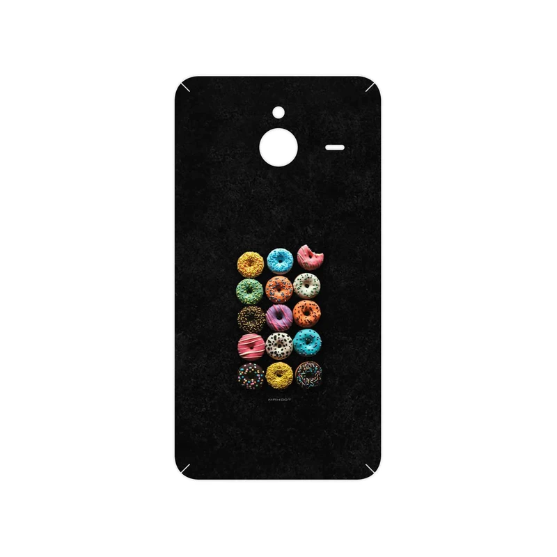 برچسب پوششی ماهوت مدل Doughnut مناسب برای گوشی موبایل مایکروسافت Lumia 640 XL