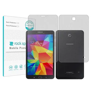 Rockspace model HyMTT screen protector suitable for Samsung Galaxy Tab 4 8.0 3G  tablet along with tablet back protector
