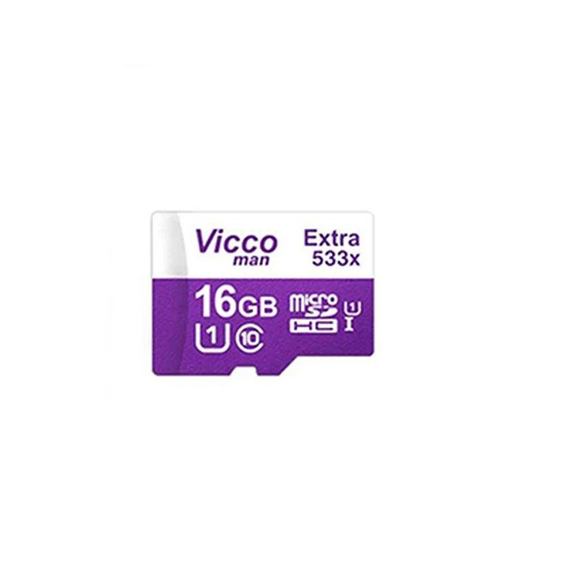 کارت حافظه microSDHC ویکو من مدل Extre 533X کلاس 10 استاندارد UHS-I U1 سرعت 80MBps ظرفیت 16 گیگابایت
