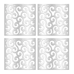 تایل سقفی آسمان مجازی بنی دکو مدل MC34 اندازه 60x60 سانتی متر مجموعه 4 عددی
