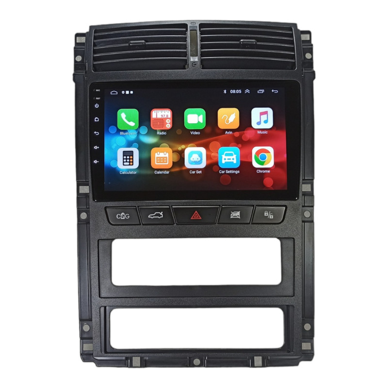 پخش کننده تصویری خودرو گلدن24 مدل TS6 مناسب برای پژو پارس