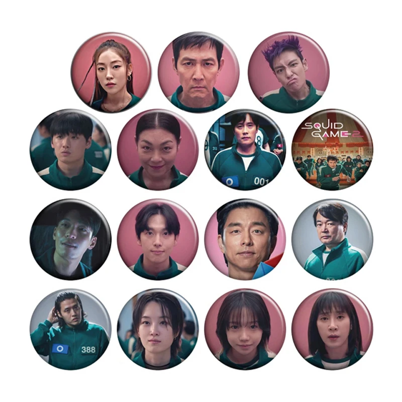 پیکسل ابیگل طرح سریال اسکوئید گیم کد 001 مجموعه 15 عددی