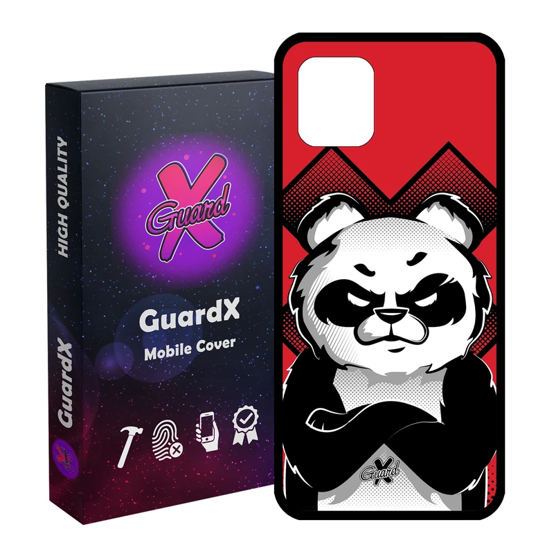 کاور گارد ایکس طرح Panda مدل Glass10301 مناسب برای گوشی موبایل سامسونگ Galaxy Note 10 Lite