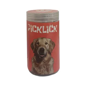 تشویقی سگ پیک لیک مدل طبیعی خشک شده طعم جگر سیاه وزن 90 گرم