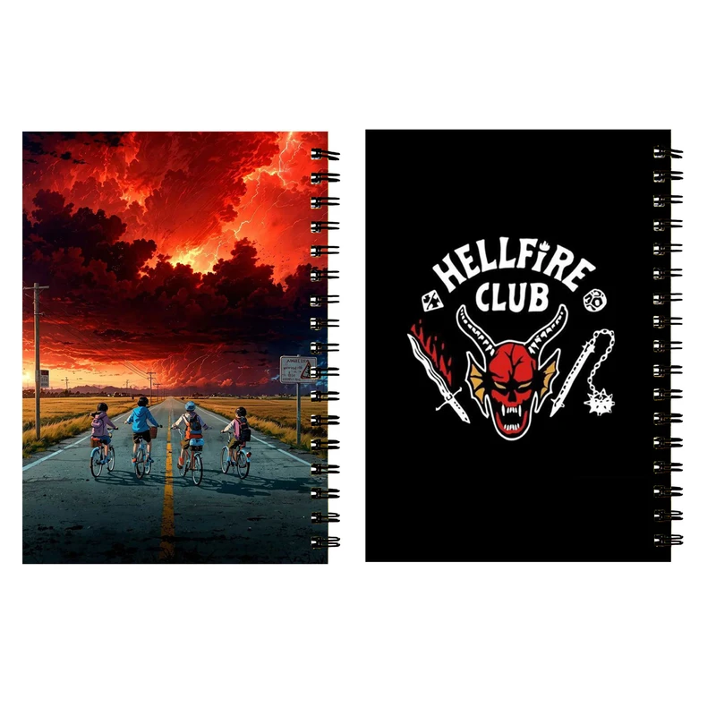 دفتر مشق 60 برگ مدل استرنجر تینگز کد 38 بسته دو عددی