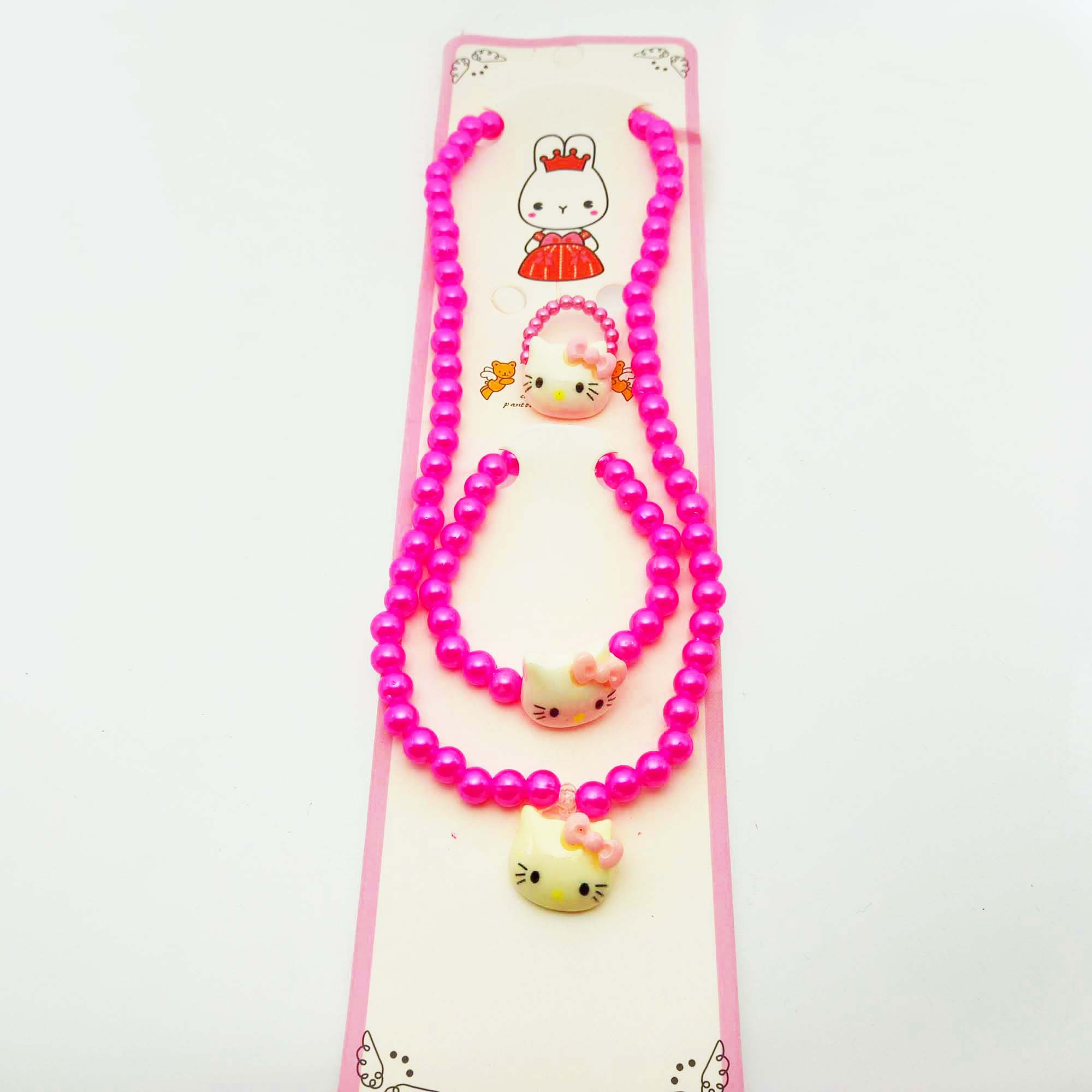 نیم ست دخترانه طرح گربه مدل کیتی کد 746NSD نیم ست دخترانه طرح گربه مدل کیتی کد 746NSD