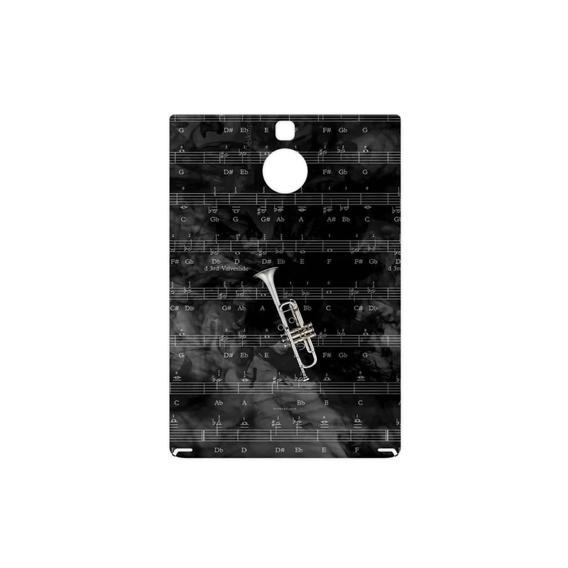 برچسب پوششی ماهوت مدل Trumpet مناسب برای گوشی موبایل بلک بری Passport Silver Edition