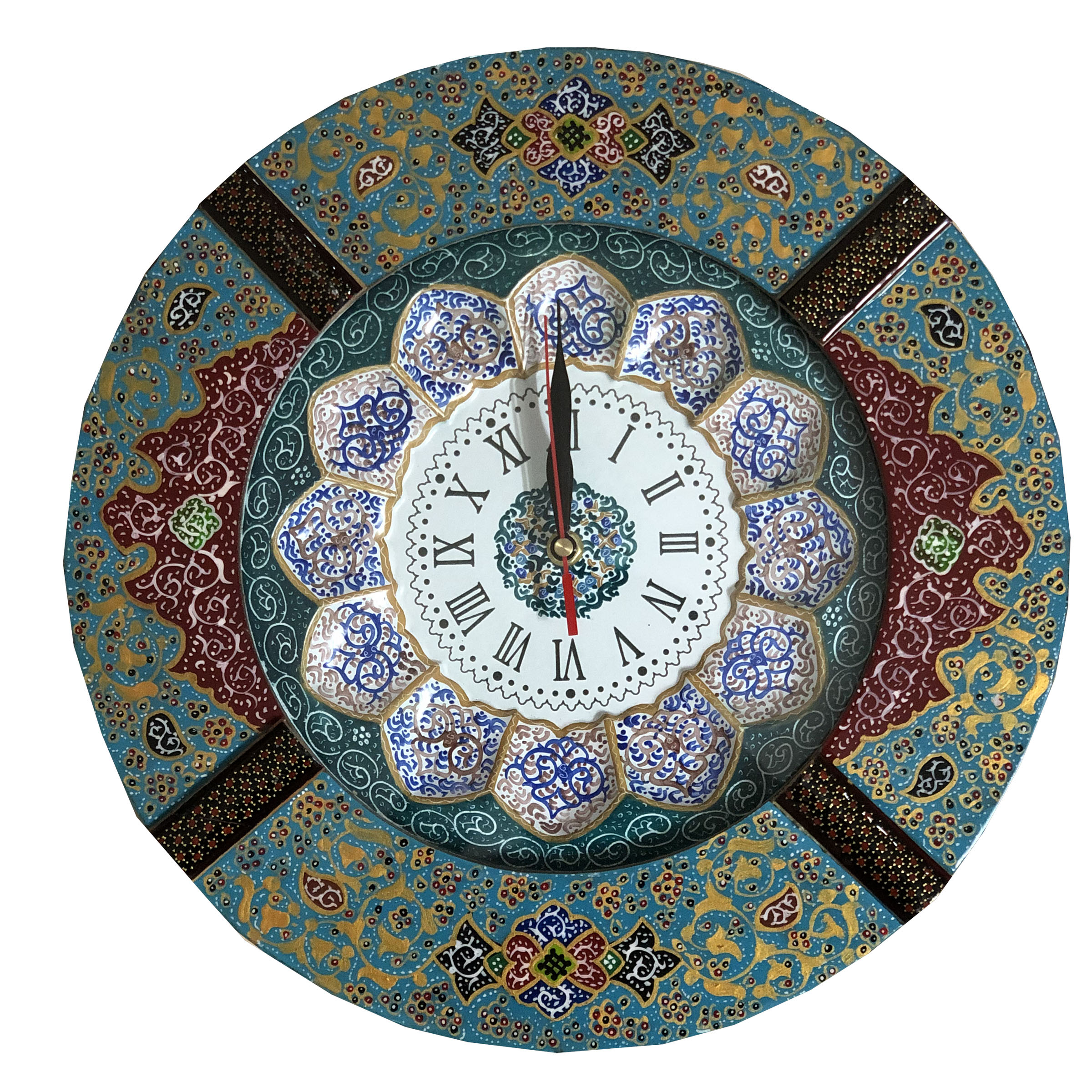 ساعت خاتم کاری مدل تذهیب کد A88642