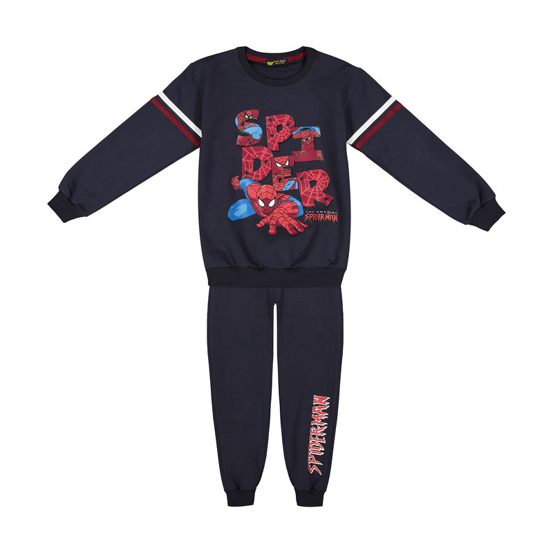 ست سویشرت و شلوار پسرانه خرس کوچولو مدل 2011171-93