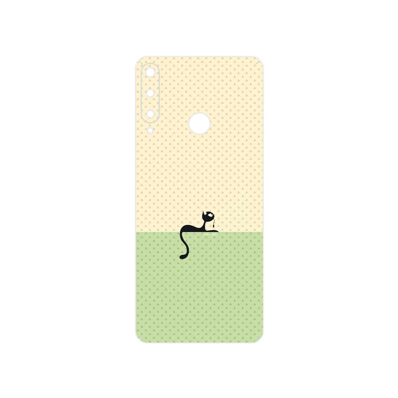 برچسب پوششی ماهوت مدل Minimal Internet Cat Icon مناسب برای گوشی موبایل هوآوی Y6p
