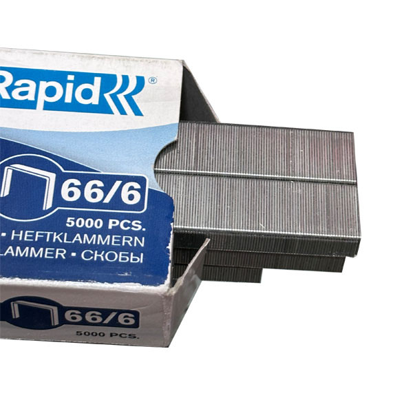 سوزن منگنه راپید کد 22 سایز 66/6 بسته 5000 عددی