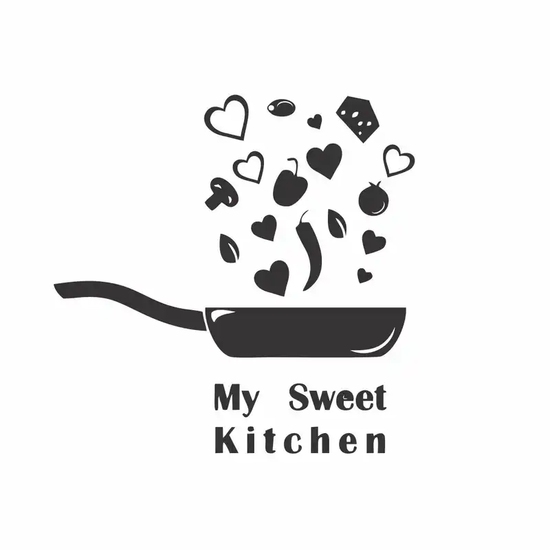 استیکر دیواری سهیل چاپ مدل آشپزخونه سوییت کد 22