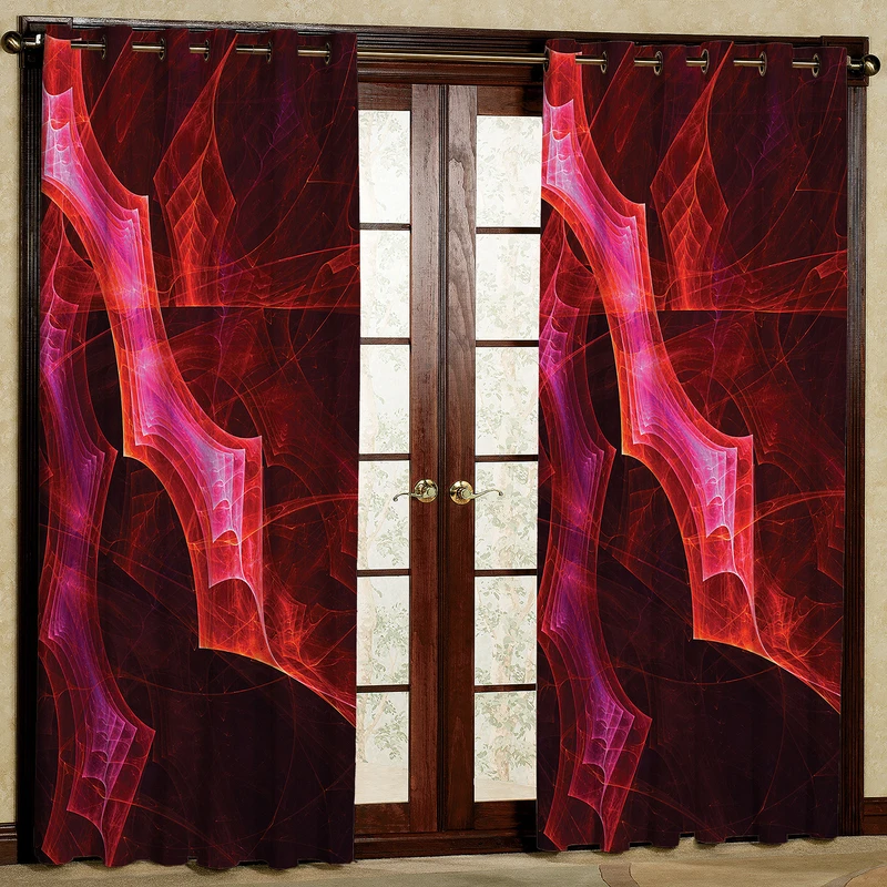  پرده مدل مخمل پانچی کد 2407 سایز 140x280 سانتی متر