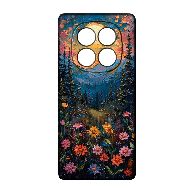 کاور طرح گل کد 339 مناسب برای گوشی موبایل شیائومی Redmi Note 14 Pro 4G / Poco X7