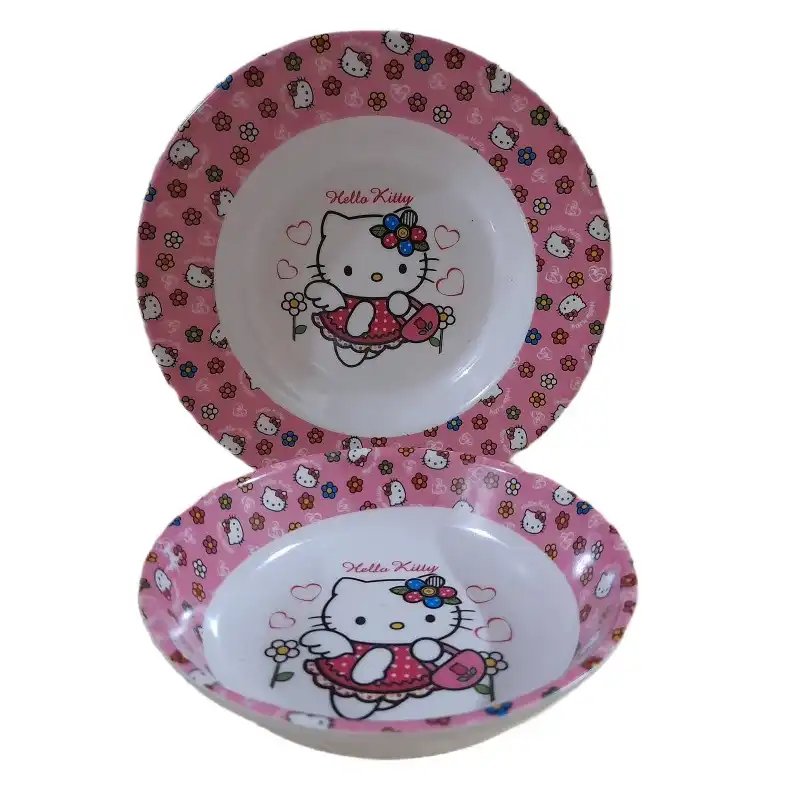 ظرف غذا کودک مدل hello kitty بسته 2 عددی
