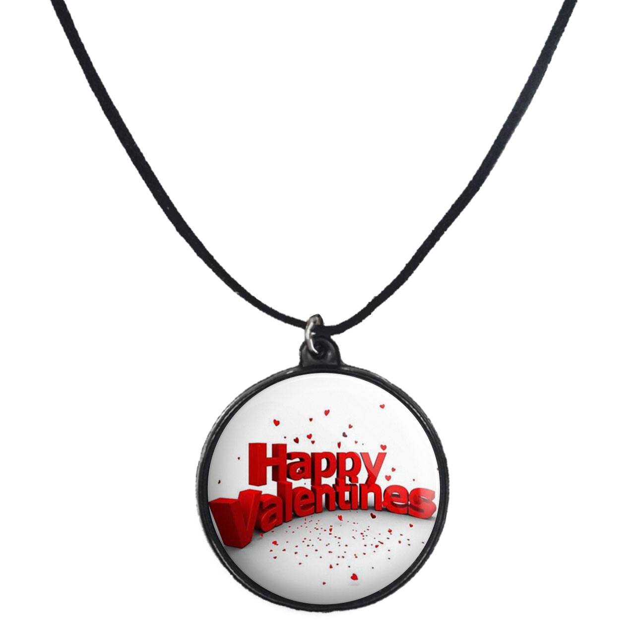 گردنبند پرمانه طرح عاشقانه کد pmb.1254 مدل دو طرفه