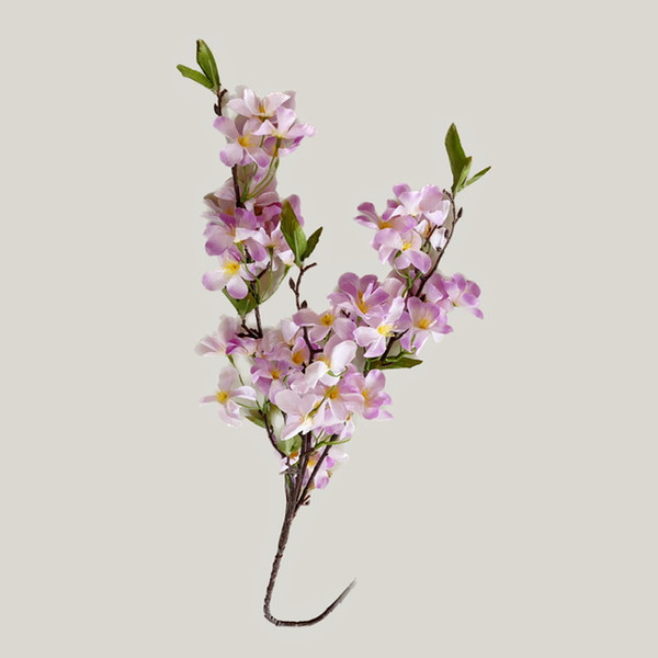گل مصنوعی مدل شکوفه گیلاس 609 بسته 5 عددی