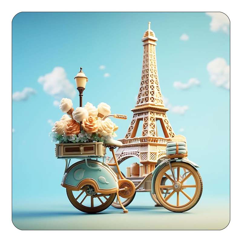 مگنت کاکتی طرح پاریس Paris مدل mp55269