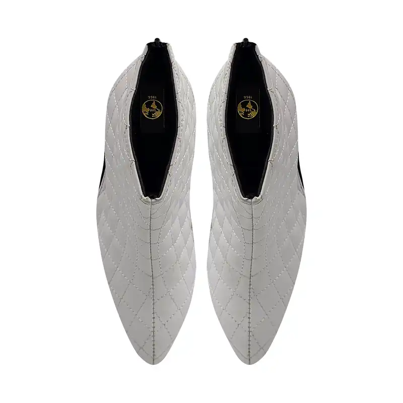 نیم بوت زنانه سیی مدل اداری کد 1711.1