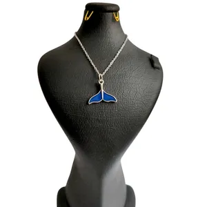 گردنبند زنانه مدل دم وال زیبا