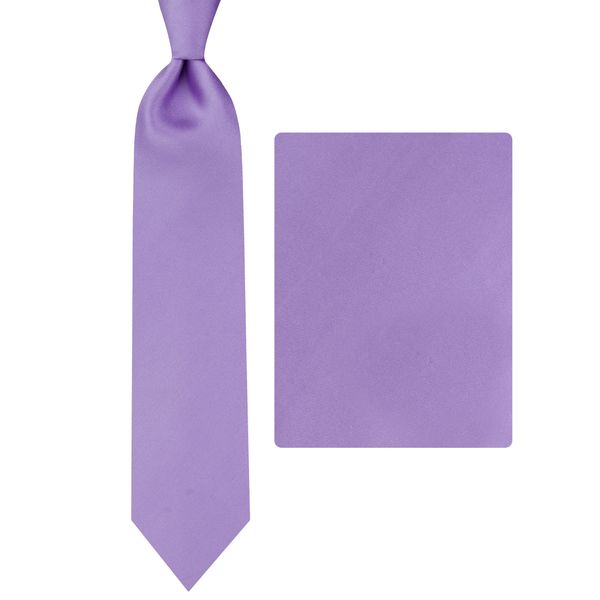 ست کراوات و دستمال جیب مردانه مدل GF-SO1454-PU ست کراوات و دستمال جیب مردانه مدل GF-SO1454-PU