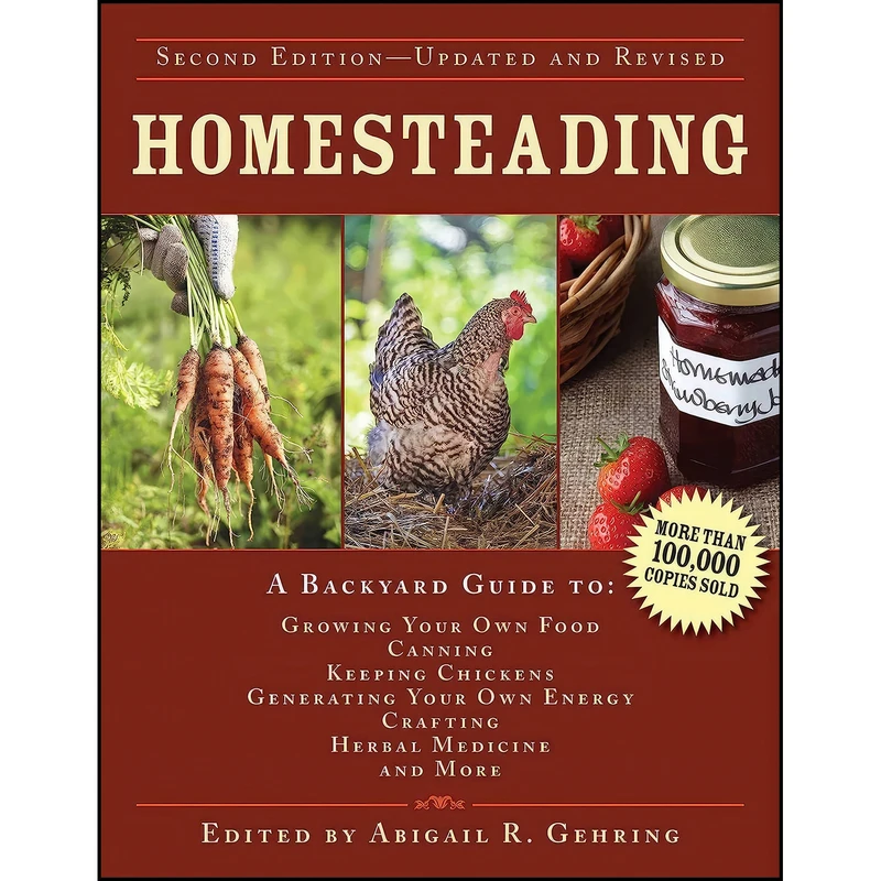 کتاب Homesteading اثر Abigail R. Gehring انتشارات Skyhorse