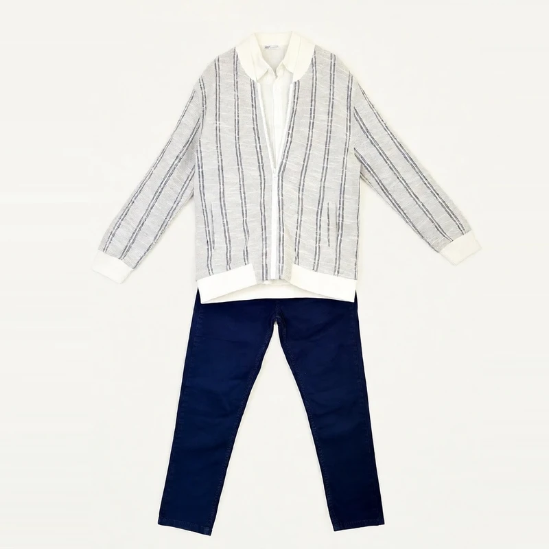 ست 3 تکه لباس پسرانه نانیکا کیدز مدل 125605 