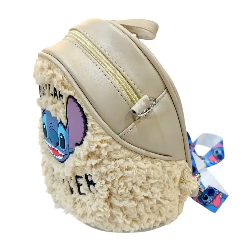 کوله پشتی بچگانه مدل پشمکی WHAT EVER استیچ STITCH 2025