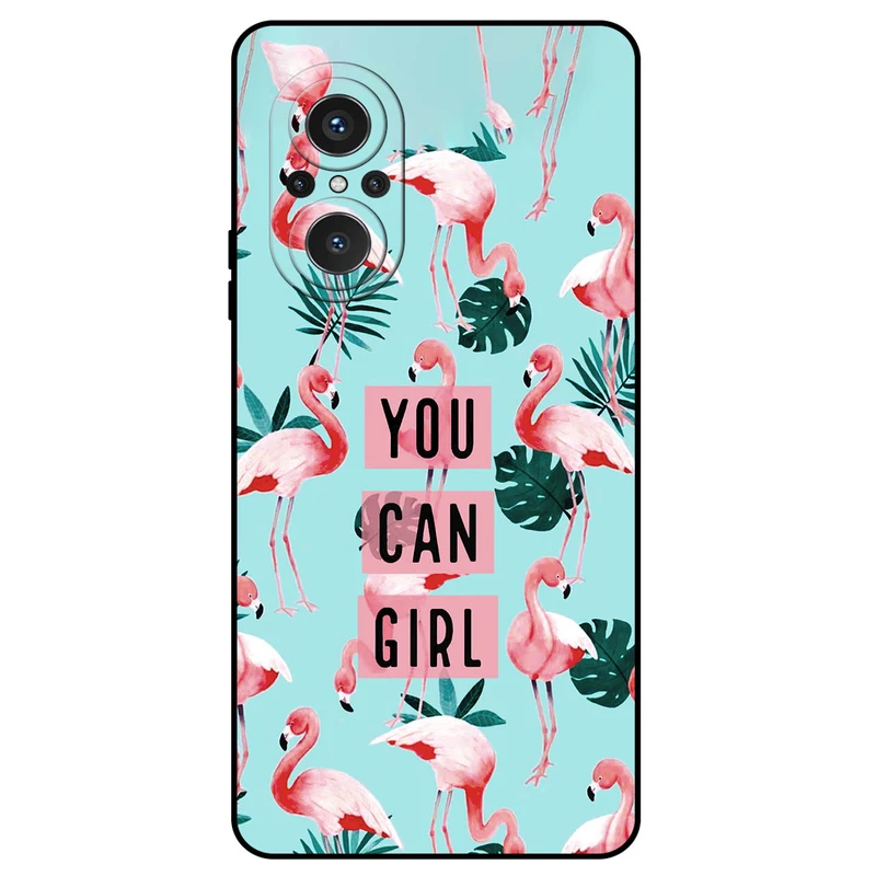 کاور مگافون طرح فلامینگو مدل 8032 مناسب برای گوشی موبایل هوآوی Nova 9 Se 4G / 5G
