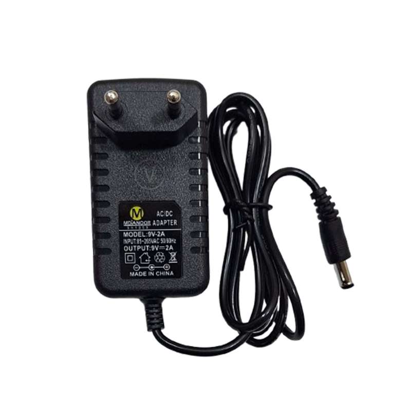 آداپتور 9 ولت 2 آمپر مدیا نور مدل 9V-2A