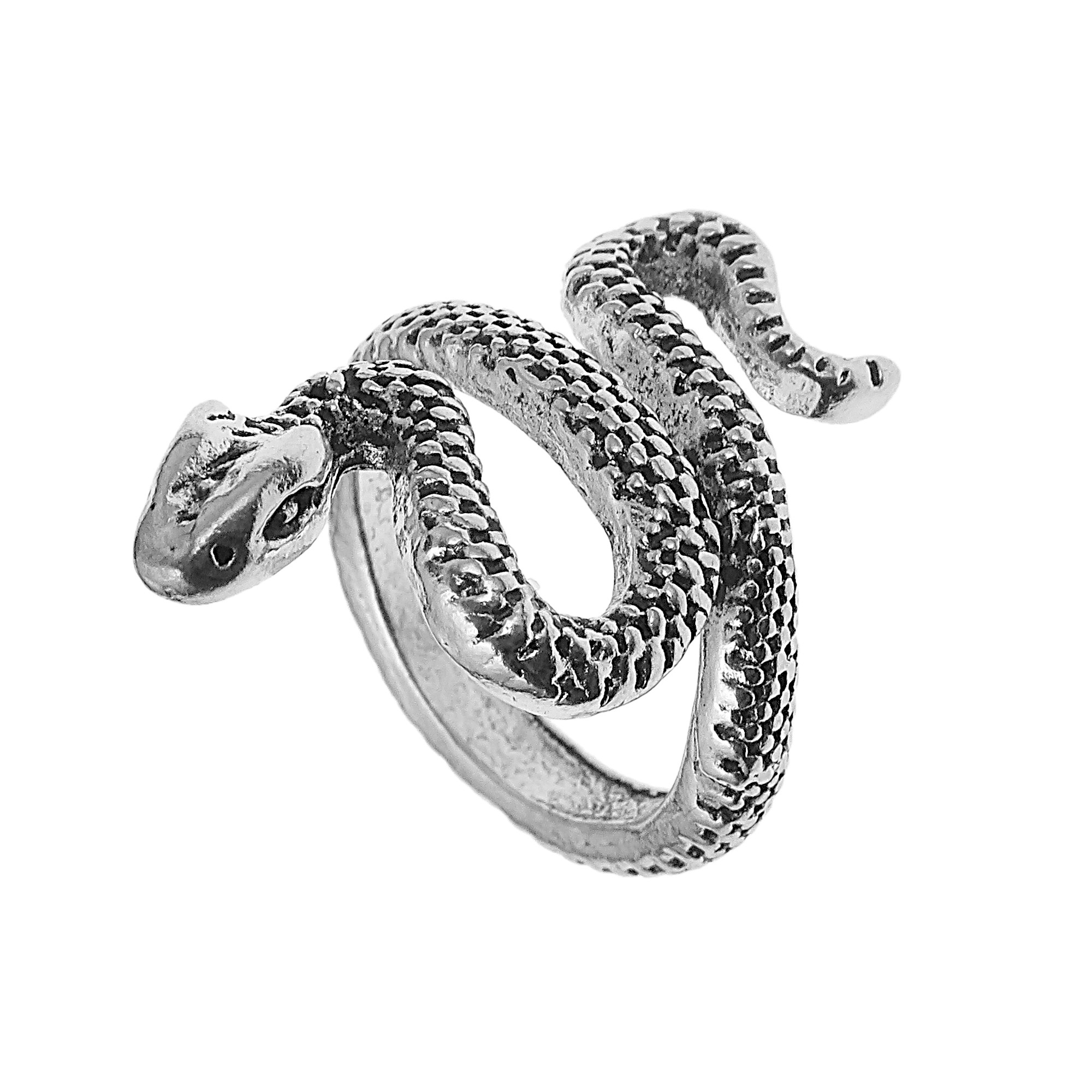 انگشتر زنانه مدل مار اسپرت کد 47893220 مجموعه 4 عددی