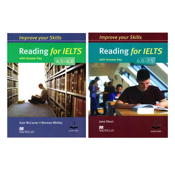 کتاب Improve Your Skills Reading For IELTS اثر Sam Mccarter And Norman Whitby انتشارات آرماندیس دو جلدی