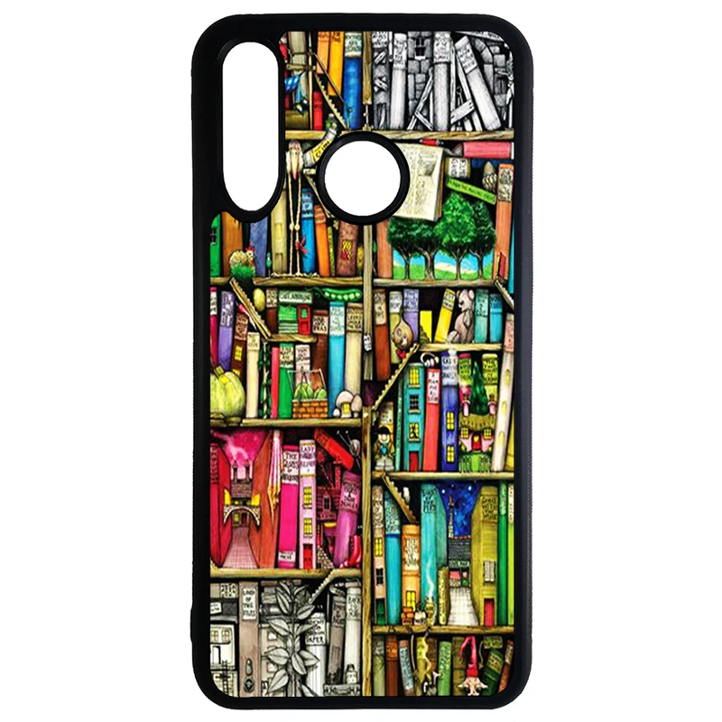 کاور گالری وبفر طرح کتابخانه مناسب برای گوشی موبایل هوآوی p smart z
