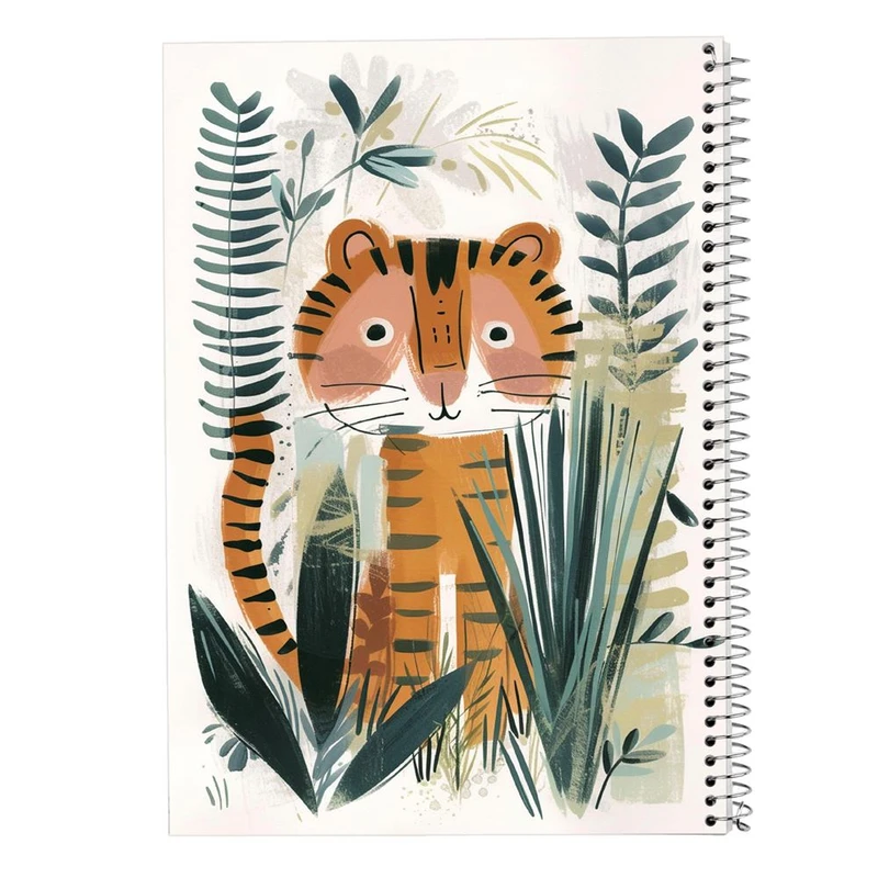 دفتر ژورنال نویسی 50 برگ مدوپد مدل نقطه ای طرح موجودات فانتزی کد DF16986