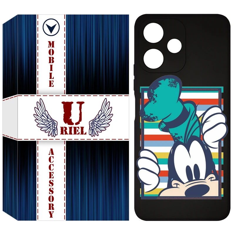 کاور یوریل مدل KSH کد 2 طرح سگ مناسب برای گوشی موبایل شیائومی Redmi 12 5G / Redmi Note 12R