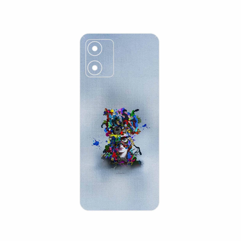 برچسب پوششی ماهوت مدل Collage of surreal Portrait of Women 4 مناسب برای گوشی موبایل موتورولا Moto E13