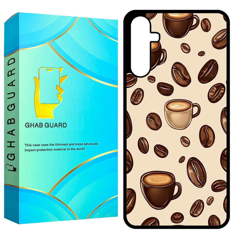 کاور قاب گارد طرح قهوه مدل GCHPA24 مناسب برای گوشی موبایل سامسونگ Galaxy A24 4G