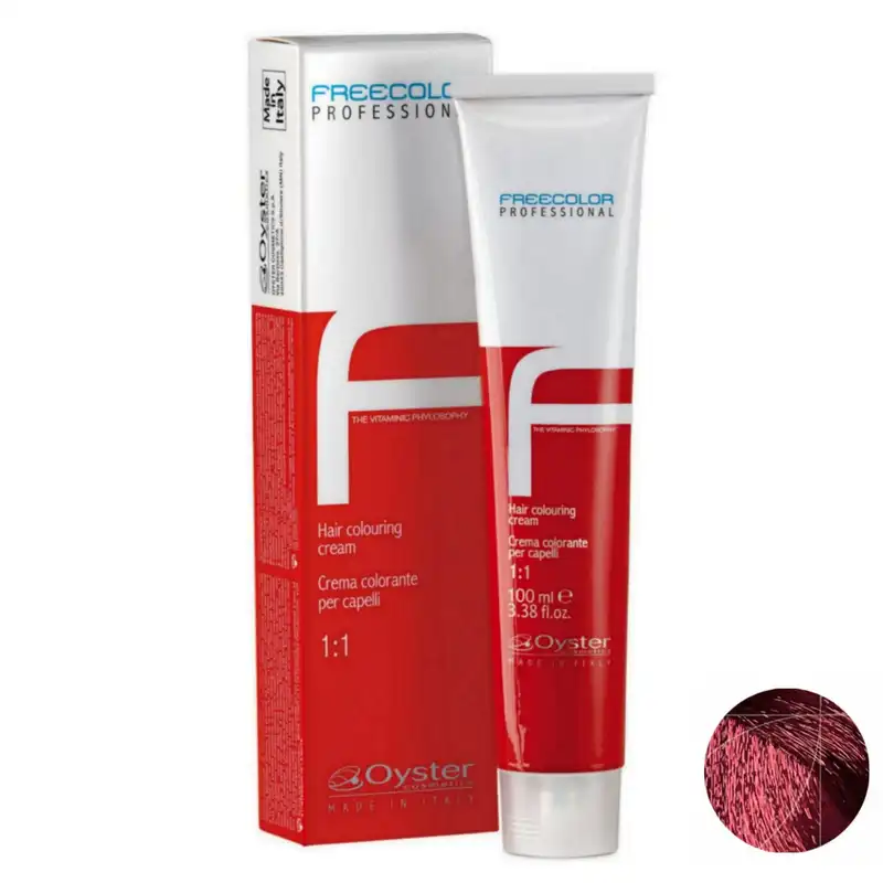 رنگ مو اویستر شماره 5/6 حجم 100 میلی لیتر رنگ قرمز فندقی روشن