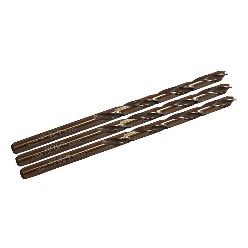مته کبالت راک مدل HT - 007.5  سایز 7.5 میلی متر مجموعه سه عددی
