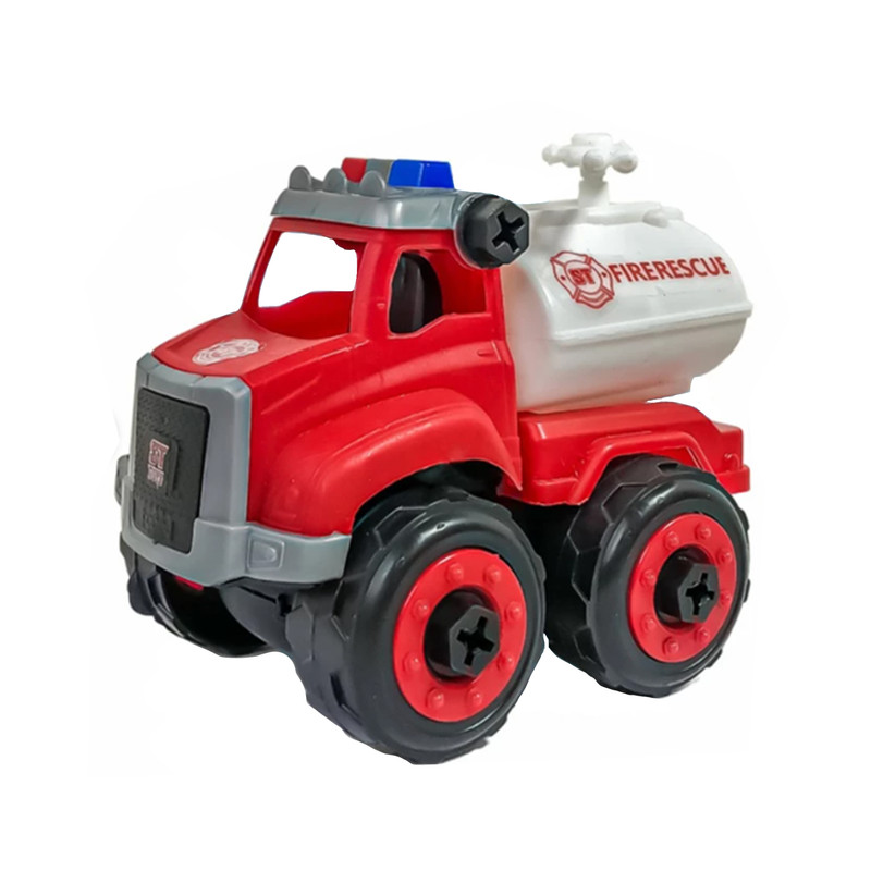 ماشین بازی مدل اتش نشانی بسته چهار عددی