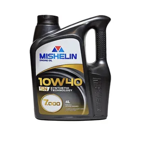 روغن موتور خودرو بنزینی میشلن اٌویل مدل 10W40 SN حجم 4 لیتر