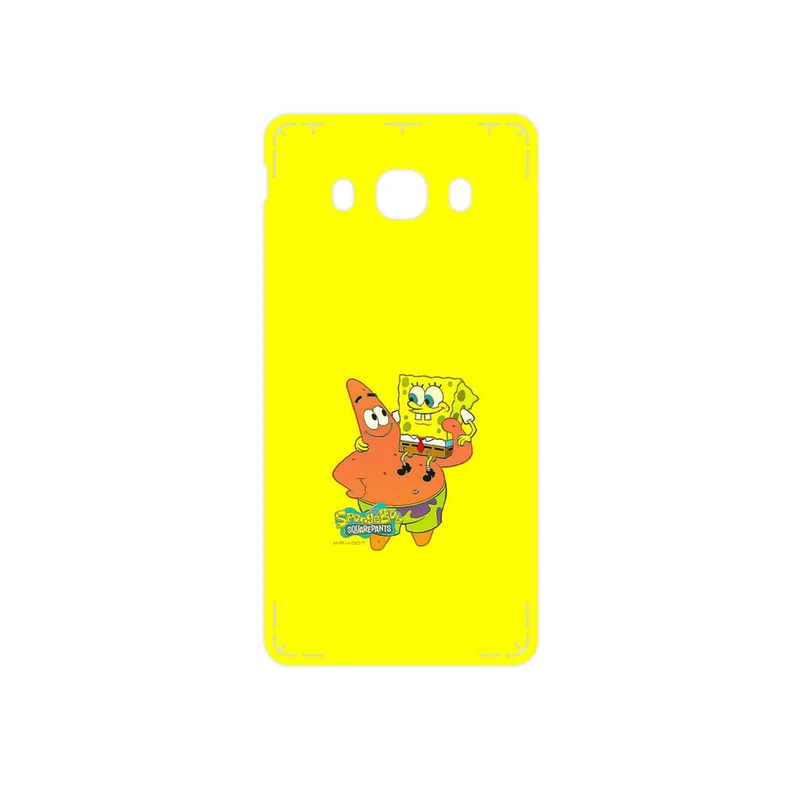 برچسب پوششی ماهوت مدل SpongeBob SquarePants مناسب برای گوشی موبایل سامسونگ Galaxy J5 2016
